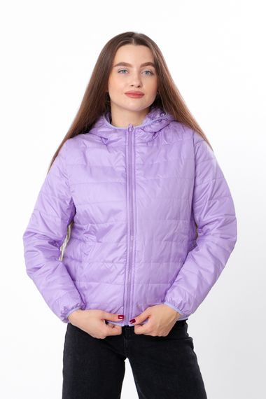 Куртка жіноча (демісезон) Носи своє L Бузковий (p-16223-186608) | Зображення 1