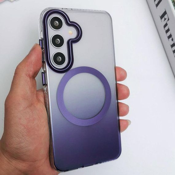 Чохол TPU+PC Phantom with MagSafe для Samsung Galaxy S26 Purple | Зображення 2