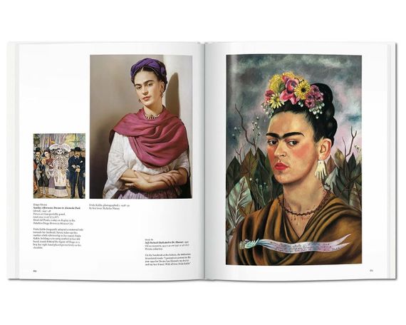 Книги о великих художниках Фрида Кало Kahlo - Taschen живопись книги по истории искусства | Зображення 5