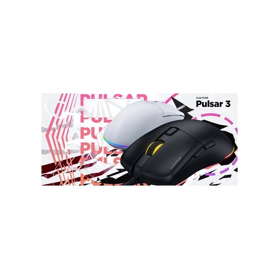 Мишка Hator Pulsar 3 USB White (HTM611) | Зображення 6