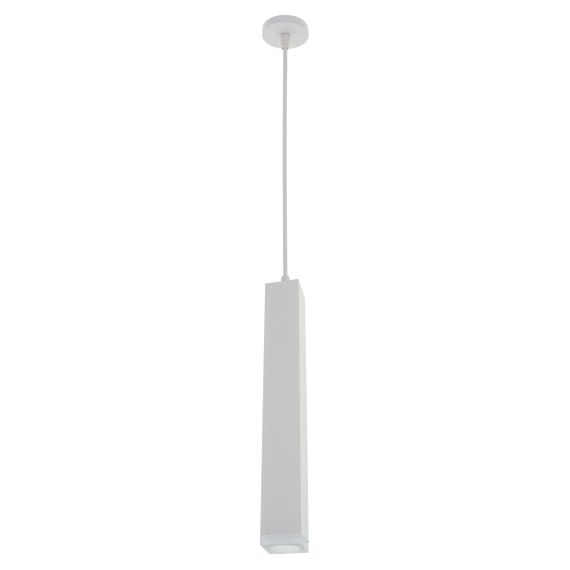 Люстра подвесная тубус LED 10W WW WH (AL-706S/1)