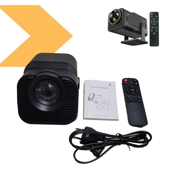 Мультимедійний проектор 4K, WiFi, Bluetooth, пульт XPRO HY320 minin (234574813_1867) | Зображення 1