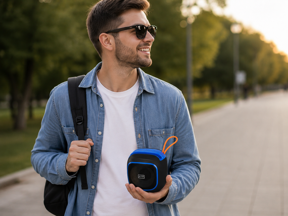 Колонка Bluetooth JZ-1125 / Портативна Bluetooth колонка | Зображення 2