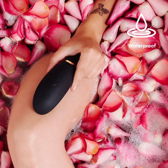Вакуумний кліторальний стимулятор Womanizer Premium 2 BLACK Sex Aura | Зображення 8