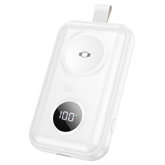 Портативний ЗП Power Bank Hoco J137 for Apple Watch 2.5W 2500 mAh White