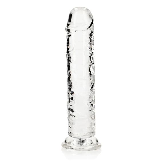 Фалоімітатор - Realrock Dildo 8" Transparent Sex Aura | Зображення 3