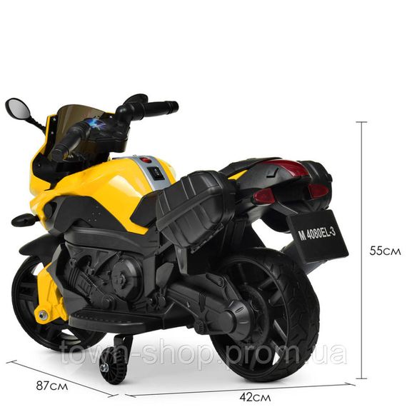 Детский электромобиль Мотоцикл Bambi Racer M 4080EL-6 до 20 кг | Зображення 5