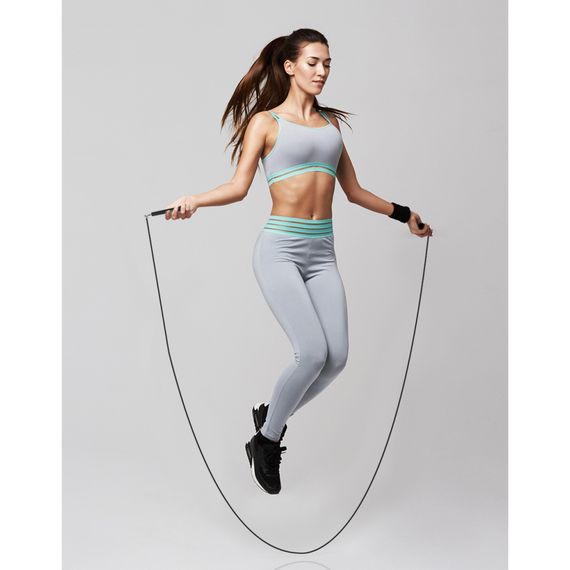 Скакалка 4FIZJO Standard+ швидкісна для кросфіту Black 4FJ0183 (P-5907739311528) | Зображення 1