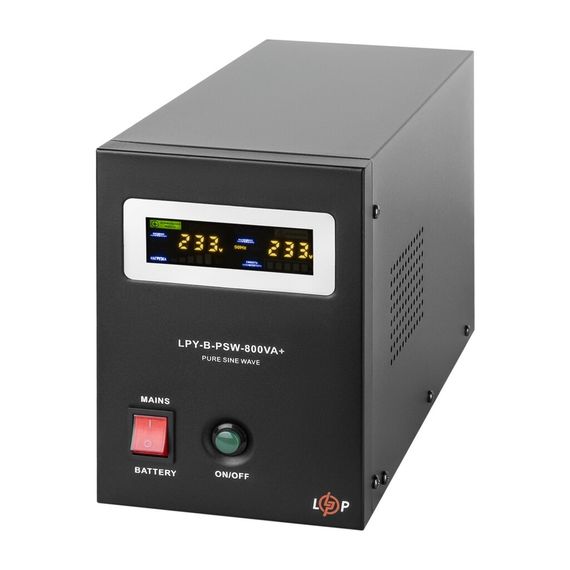 Пристрій безперебійного живлення LogicPower LPY- B - PSW-800VA+ (4150) | Зображення 1