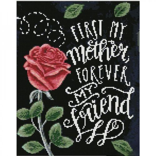 Алмазная мозаика "Открытка для друга" 30х40