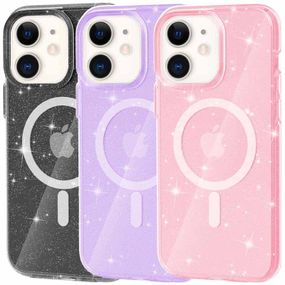 Чохол TPU Galaxy Sparkle (MagFit) для Apple iPhone 11 (6.1")