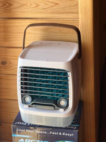 Портативный вентилятор USB с водяным охлаждением, распылитель, Arctic air cooler AND XL-1375, увлажнитель | Зображення 1