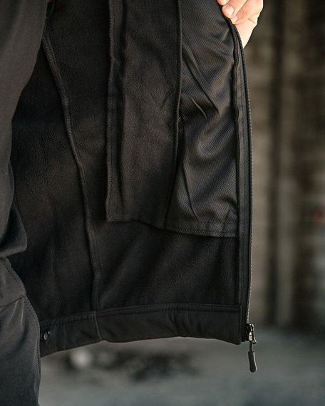 Тактичний костюм софтшел BANDIT чорний ВТ7955 | Зображення 6