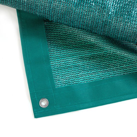 Сетка затеняющая   95% 6м*6м    усиленная с люверсами  затеняющая сетка для забора | Зображення 6