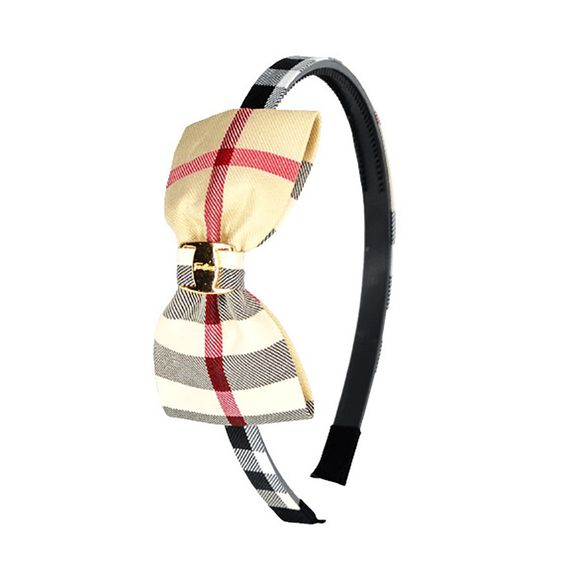 Набор детских ободков для волос Клеточка с эмблемой 0201-194-1, 6 шт | Зображення 1