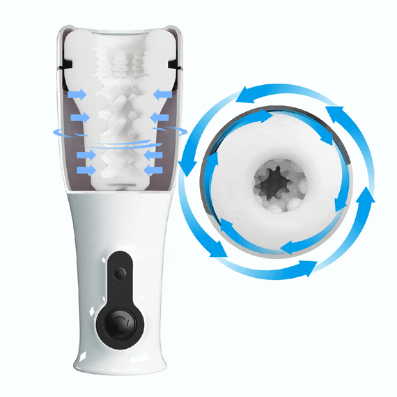 Мастурбатор - Pretty Love Sabrina Power Rotation Masturbator Sex Aura | Зображення 3