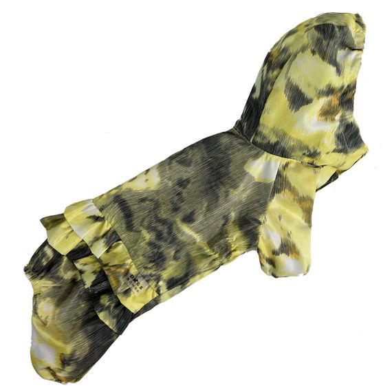 Дощовик ДЛЯ ДIВЧАТ рюша абстракцiя лимон MD-18 | Зображення 2