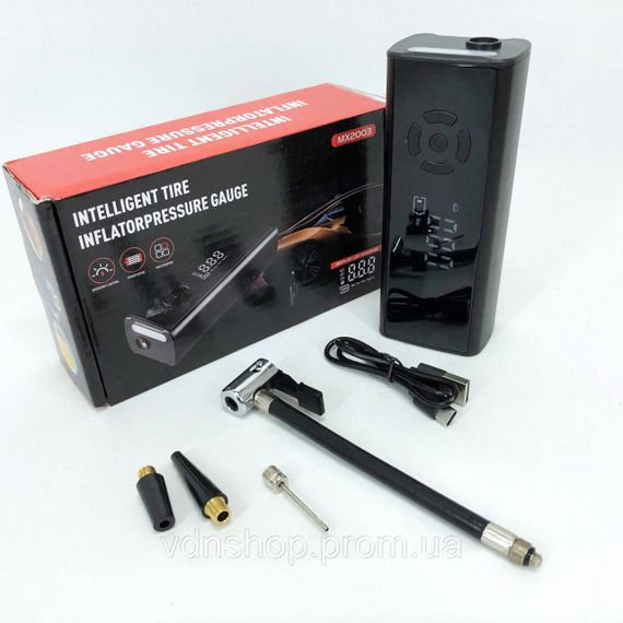 Портативний насос MX20033, Портативний компресор для машини, Автомобільний компресор автокомпресор NQ-95 | Зображення 3