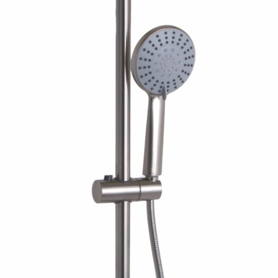 Душова система для душу Lidz Aria 1020 на два споживача (k35) LDARI1020NKS46114 Nickel | Зображення 3