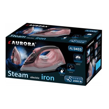 Утюг Aurora AU-3433. Цвет: красный | Зображення 1