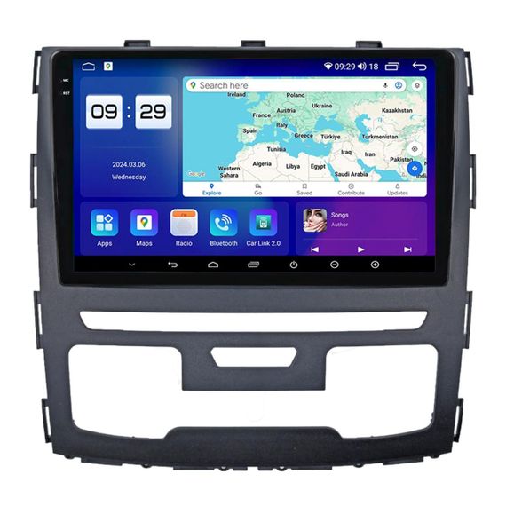 Штатна магнітола серії Mekede M200S 2K під Great Wall Haval H9 2015-2019 9 дюймів