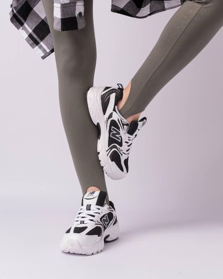 Кроссовки New 530 530 Black White Premium весна / літо / осінь B1154 38 24.5 см | Зображення 2