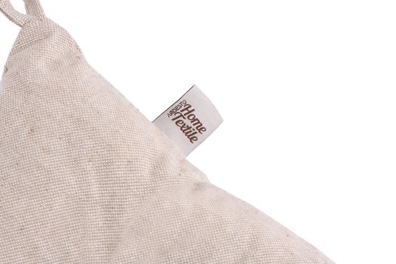 Подушка для стільця Ardesto Oliver, 40х40см, 100% бавовна, бежевий (ART02OB) | Зображення 3