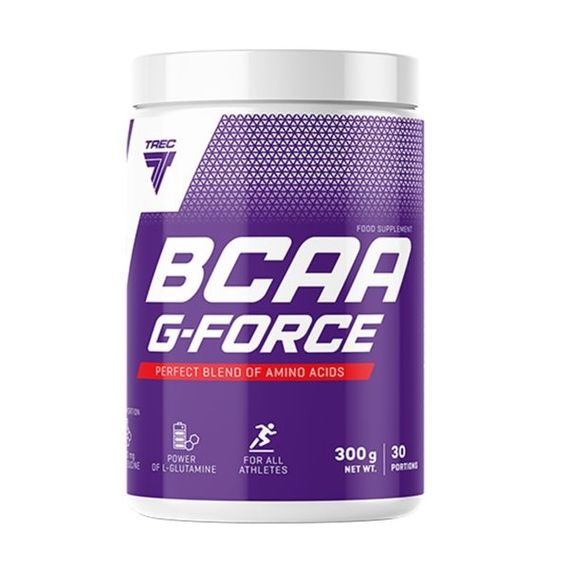 Аминокислота BCAA для спорта Trec Nutrition BCAA G-Force 300 g /30 servings/ Lemon Grapefruit