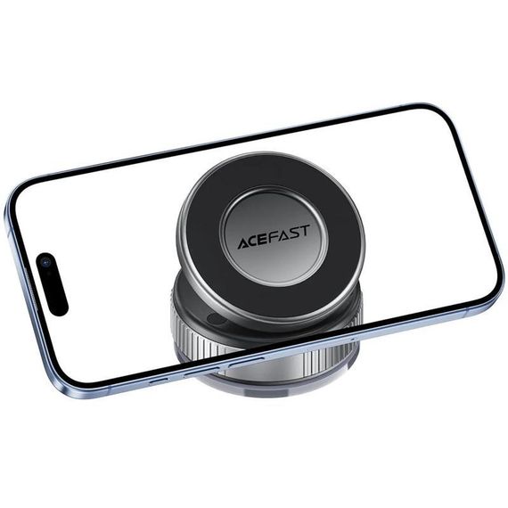 Автодержатель Acefast E27 Vacuum Suction Magnetic Gray | Зображення 2