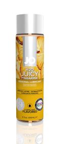 Смазка на водной основе JO H2O — Juicy Pineapple (120 мл) без сахара, растительный глицерин sexstyle