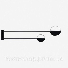 Бра настенное LED WSE14-bk-k Черный 20х20х100 см.
