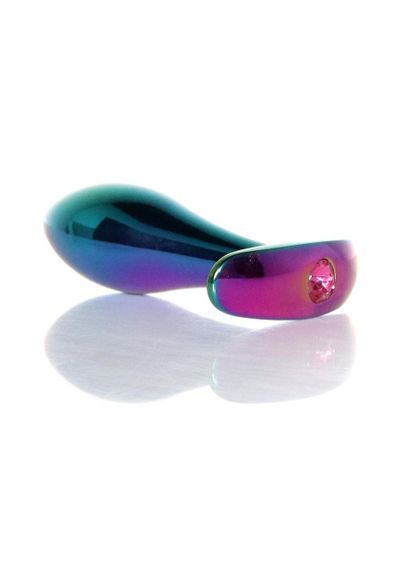 Анальна пробка - Jewellery Multicolour Plug Pink M sexstyle | Зображення 4