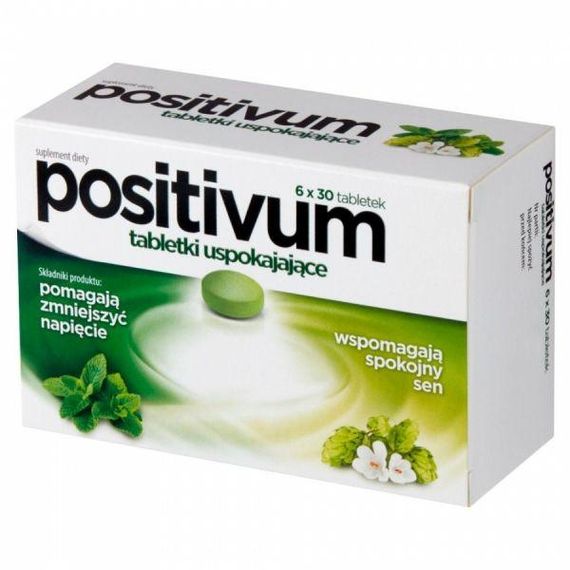 Заспокійливі таблетки Positivum 180 таблеток | Зображення 1