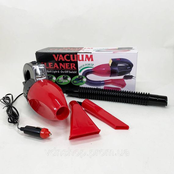 Універсальний пилосос для прибирання авто Car vacuum cleaner, Автомобільний автопилосос OA-14 | Зображення 7