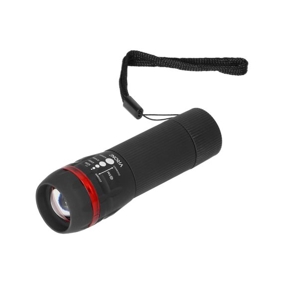 Фонарик светодиодный VIRONE 1W с зумом 60lm 3xAAA