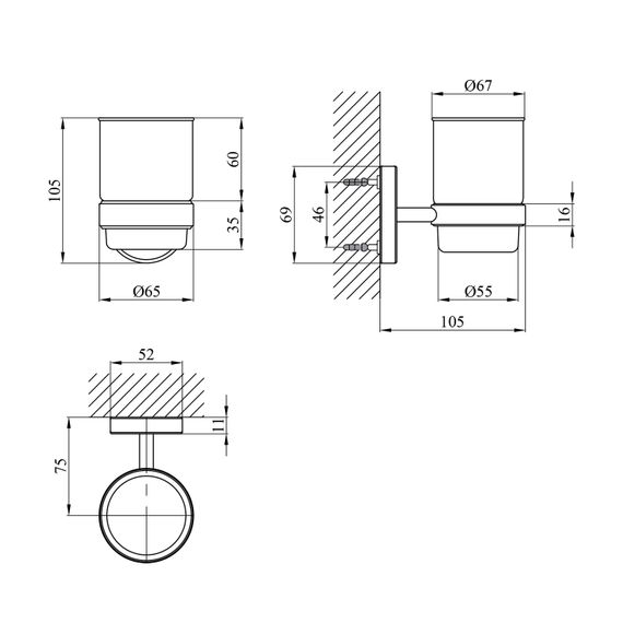 Стакан Kroner KRM Elbe - ACG2906 (CV022861) | Зображення 1