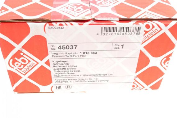 Підшипник амортизатора опорний Ford Transit V347 06- 45037 | Зображення 4