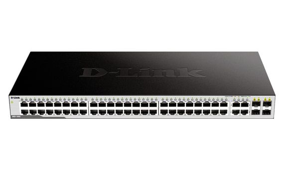 Коммутатор D-Link DGS-1052 48xGE, 4xGE/SFP, Неуправляемый (DGS-1052)