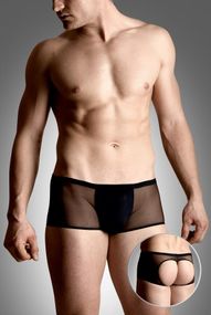 Чоловічі трусики - Mens Shorts 4493, black - XL Sex Aura