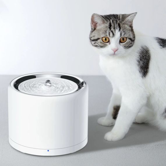 Смарт-поилка для собак и котов Petkit Eversweet 3 Pro (UVC) Smart Pet Drinking Fountain, 1.8 л, белый | Зображення 3