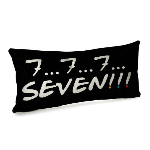 Подушка для дивану оксамитова Seven 50х24 см (52BP_DR002)