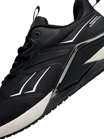 Зимові чоловічі кросівки R2eeb2ok Nano X2 Fleece Black White , фліс , В'єтнам 46 29.5 см | Зображення 3