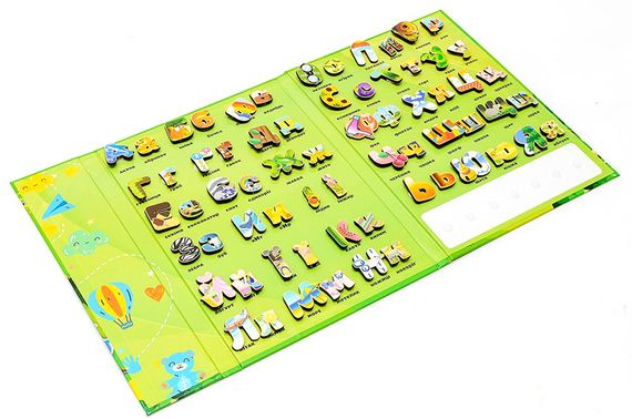 Алфавіт на липучках Puz-26919 р.30х22х2см PuzzleOk | Зображення 4