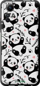 Чохол на Xiaomi Redmi Note 12S Панди "4318b-3065-2448"