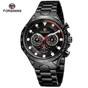 Forsining 6911 All Black Steel