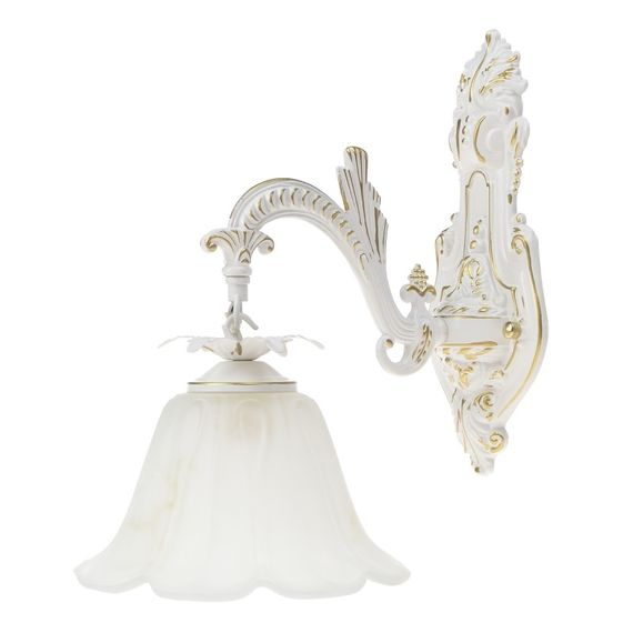 Бра направленного света настенное накладное барокко BKL-443W/1 E27