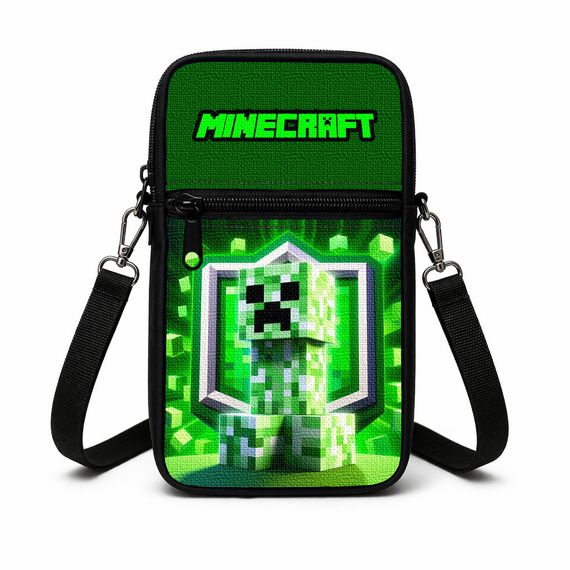 Сумка-чохол для телефону Minecraft,дитяча сумка через плече, водонепроникна міні-сумка (4795)