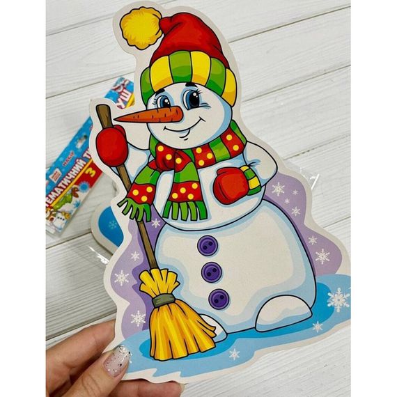 Набір прикрас НУШ "Зима" 13105170, 11 елементів | Зображення 2