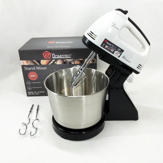 Стаціонарний міксер з чашею Domotec R6637W 250 Вт, Хороший міксер, Міксери з чашею CR-24 | Зображення 9
