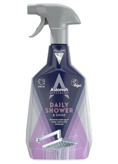 Засіб для душових кабін Astonish Daily Shower Shine 750 мл